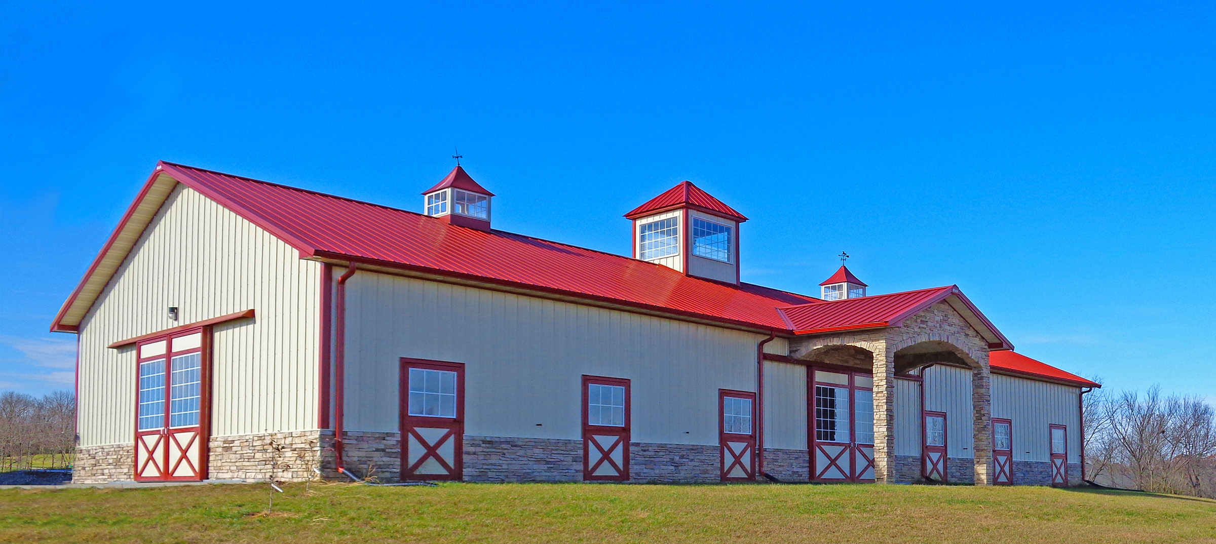 equestrian building